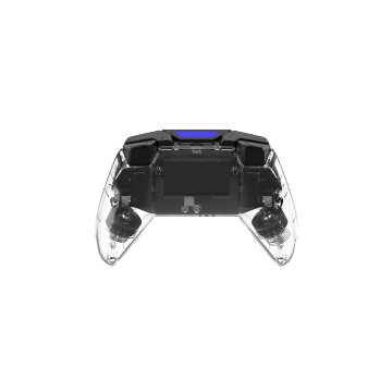 Controller PS4 remoto nero trasparente Bluetooth